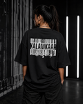 Kalamkaar Premium Oversized T-Shirt for Women | 240 GSM Embroidered Streetwear Tee