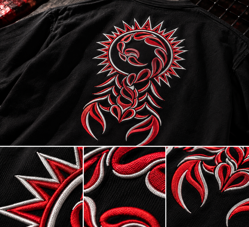 Scorpio Not Everyone Gets Your Energy Embroidery Oversized T-Shirt | LE BANCHO