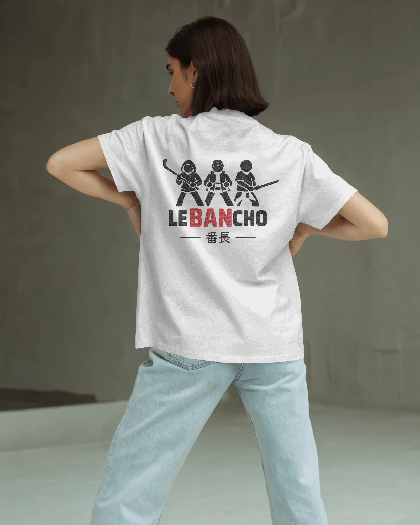 Embroidered Oversized T-Shirt for Women | Premium 240 GSM Cotton | Heavyweight Streetwear Tee