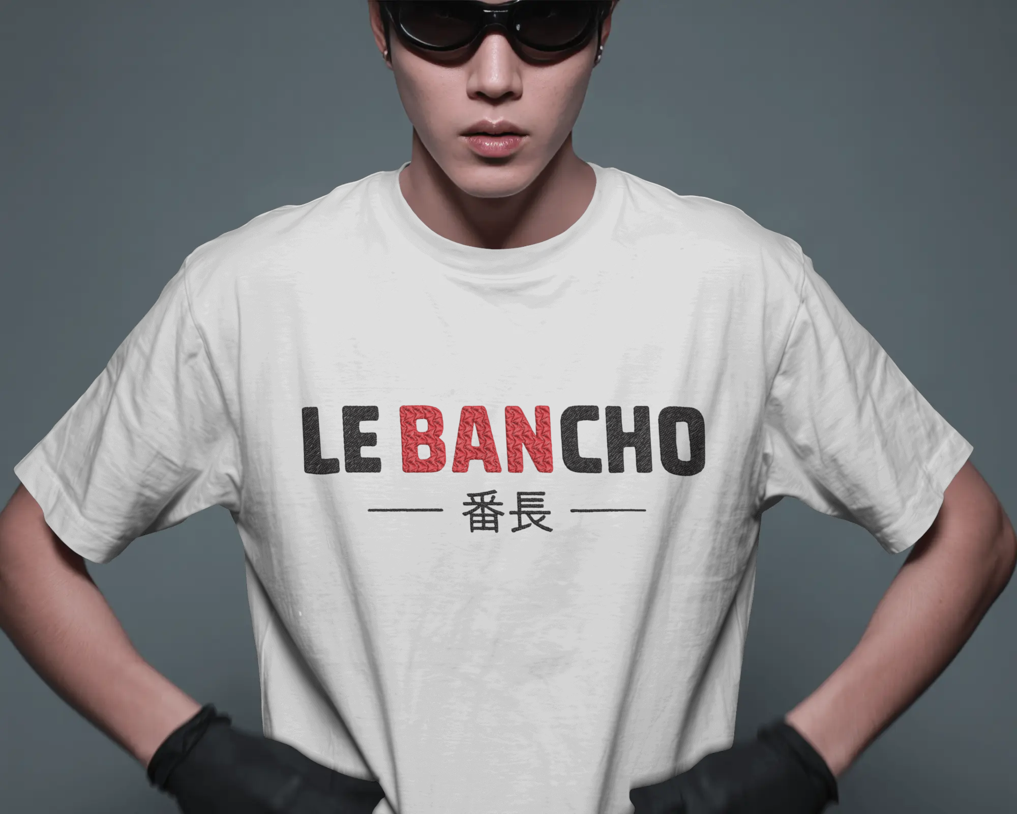 Embroidered Oversized T-Shirt for Men | Premium Cotton 240 GSM | Streetwear Fit