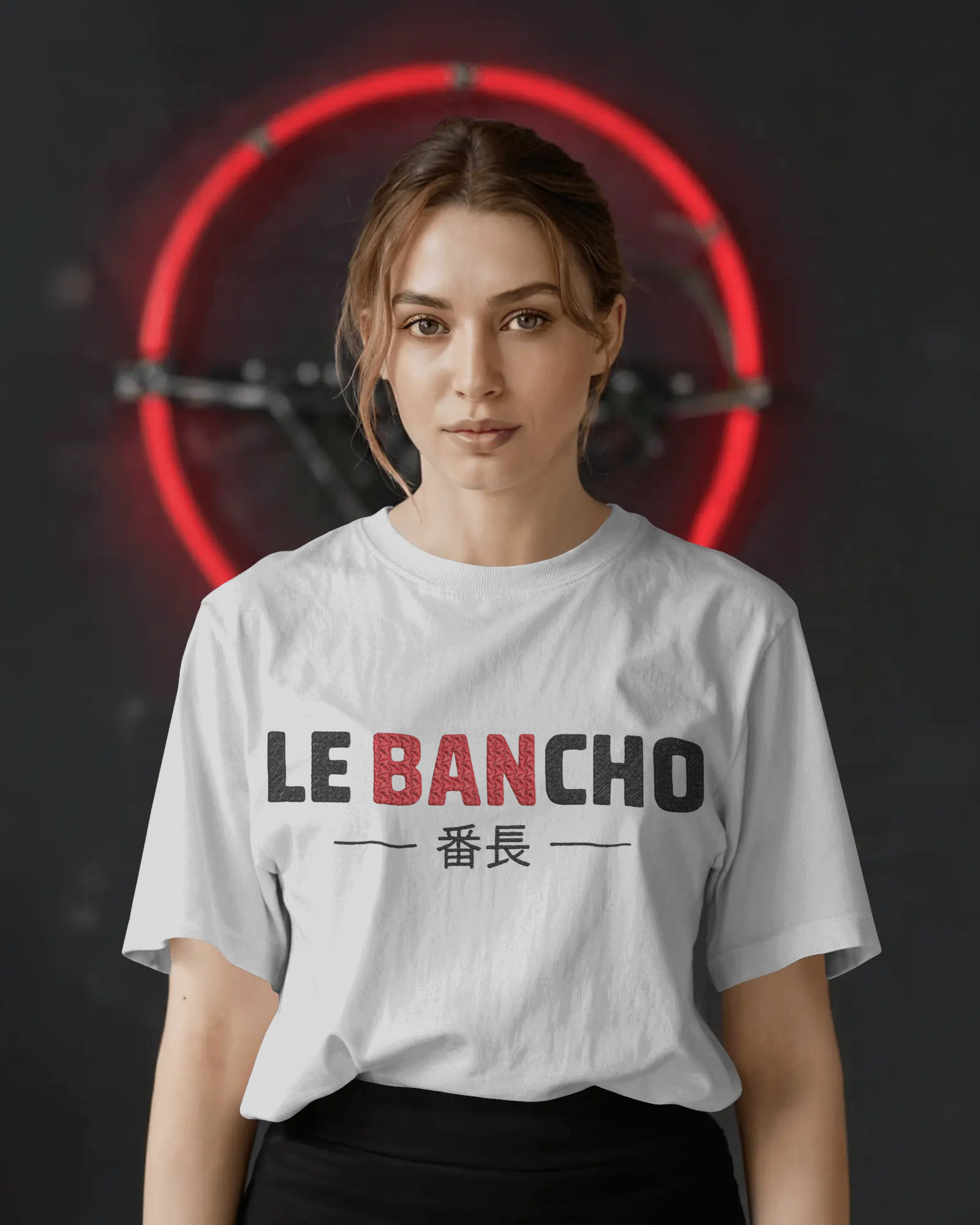 Embroidered Oversized T-Shirt for Women | Premium 240 GSM Cotton | Heavyweight Streetwear Tee