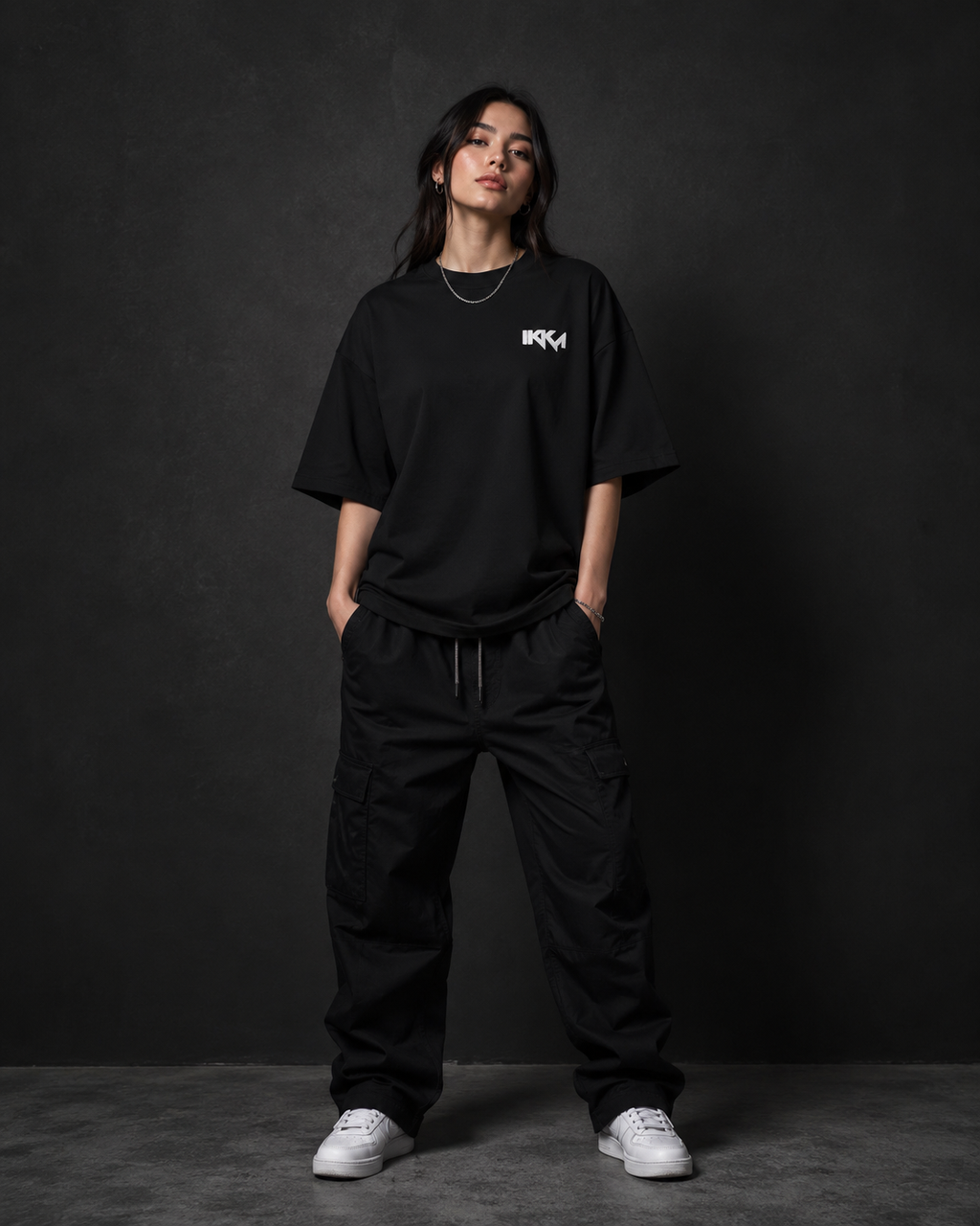 Nishu IKKA Tribute Premium Oversized T-Shirt for Women | 240 GSM Cotton Streetwear