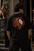 Leo Don't Chase the Spotlight Embroidery Oversized T-Shirt | LE BANCHO