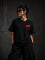 Linkin Park Premium Oversized Embroidered Band T-Shirt for Women | 240 GSM 100% Cotton