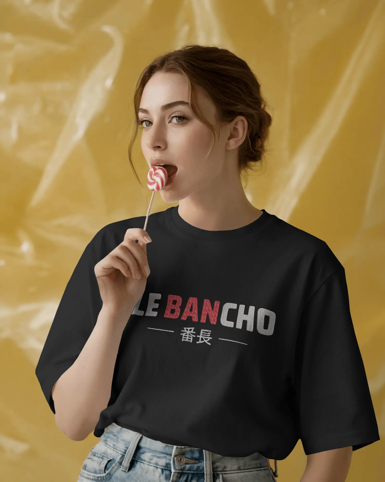 Embroidered Oversized T-Shirt for Women | Premium 240 GSM Cotton | Heavyweight Streetwear Tee