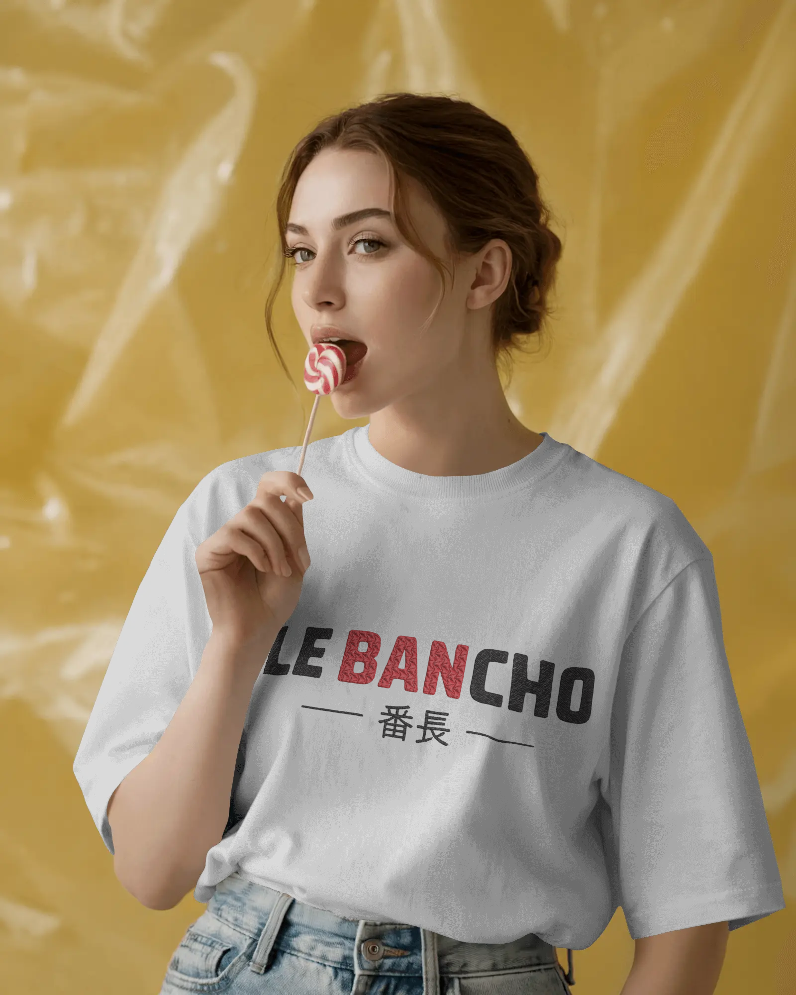 Embroidered Oversized T-Shirt for Women | Premium 240 GSM Cotton | Heavyweight Streetwear Tee