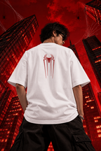 Men's Spider Embroidery Oversized T-Shirt | Limited Stock