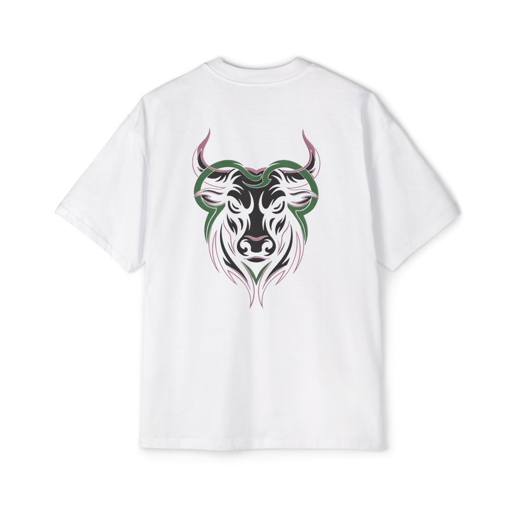 Taurus Slow Moves Expensive Energy Embroidery Oversized T-Shirt | Luxury Loyalty Grounded