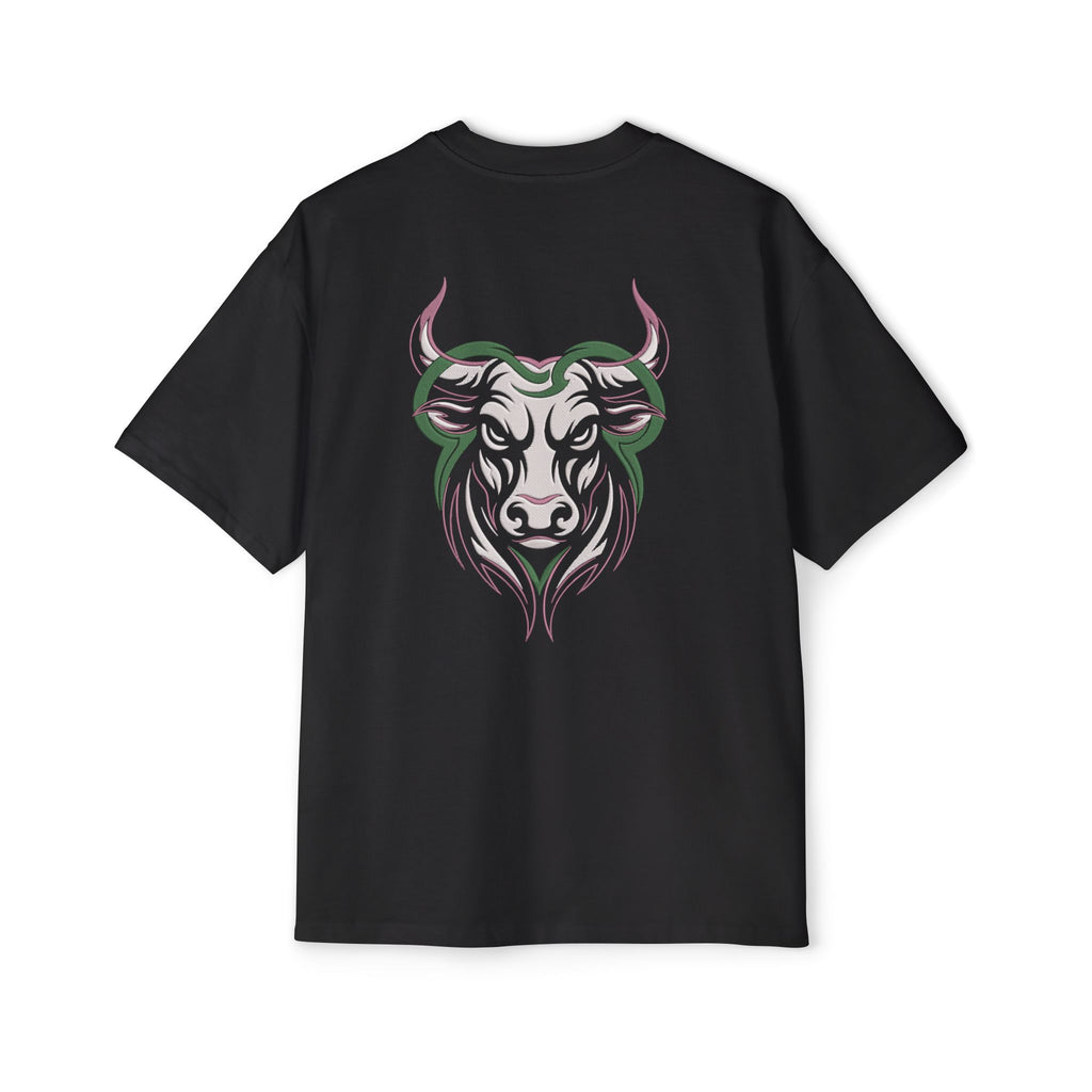 Taurus Slow Moves Expensive Energy Embroidery Oversized T-Shirt | Luxury Loyalty Grounded