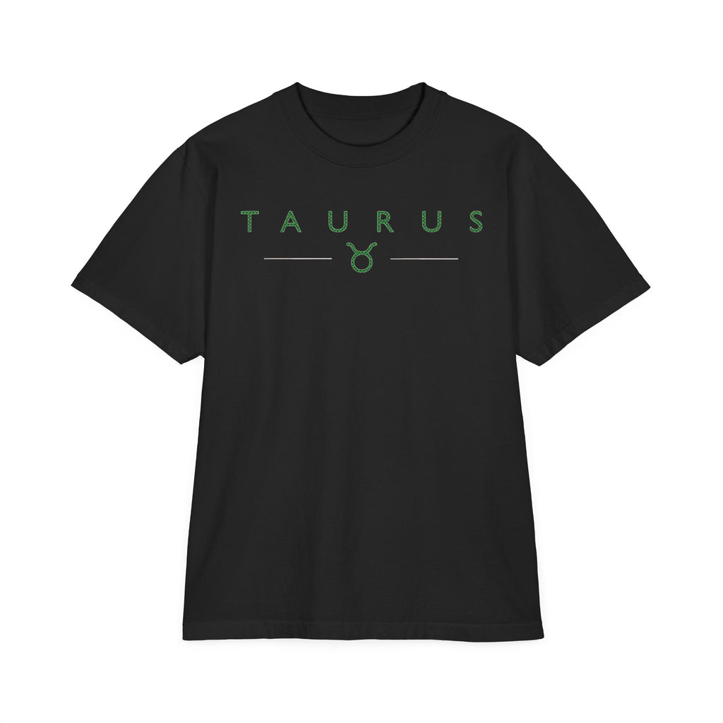 Taurus Slow Moves Expensive Energy Embroidery Oversized T-Shirt | Luxury Loyalty Grounded