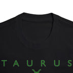 Taurus Slow Moves Expensive Energy Embroidery Oversized T-Shirt | Luxury Loyalty Grounded