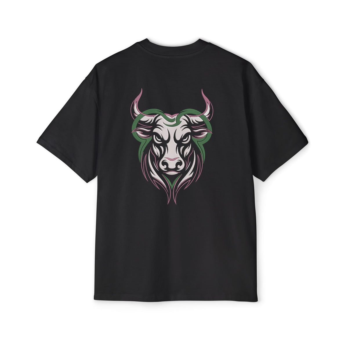 Taurus Slow Moves Expensive Energy Embroidery Oversized T-Shirt | Luxury Loyalty Grounded