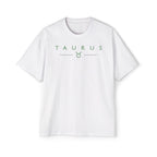 Taurus Slow Moves Expensive Energy Embroidery Oversized T-Shirt | Luxury Loyalty Grounded