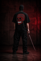 Overthinking Premium Oversized T-Shirt for Men | 240 GSM 100% Cotton Embroidered Typography Tee