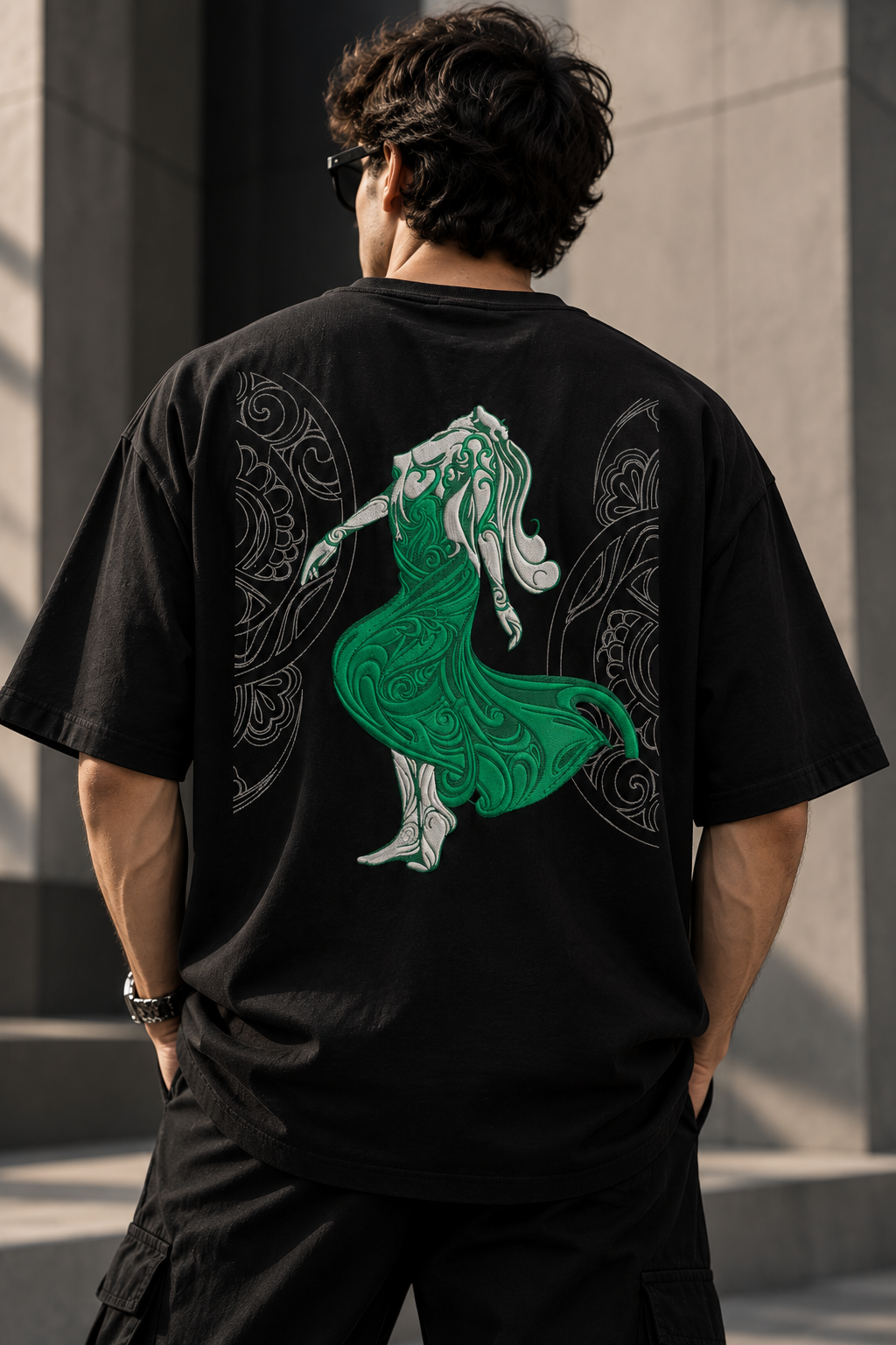 Virgo Perfection Is in the Details Embroidery Oversized T-Shirt | LE BANCHO